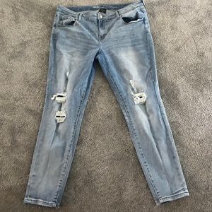 Mossimo ripped jeans